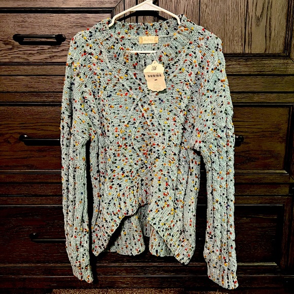 Altar'd State Sweaters - altar’d state NWT light teal speckled sweater